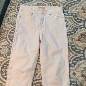 White madewell jeans size 26